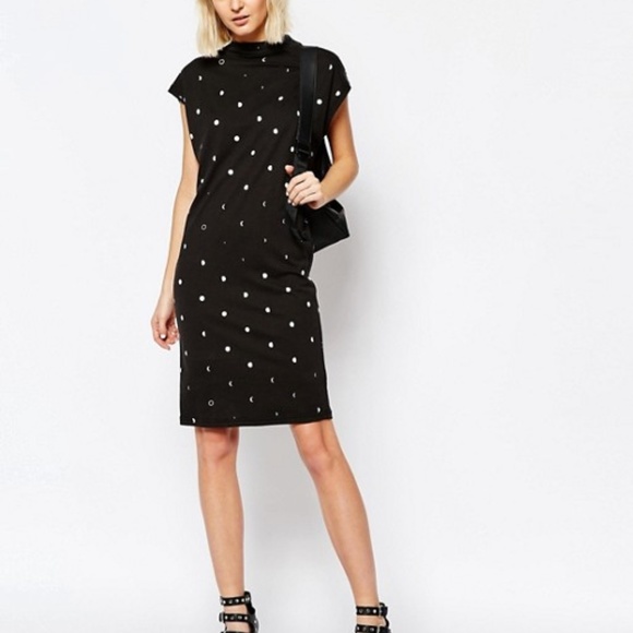 Cheap Monday Moon Print Capsule Dress, Extra Small - Picture 3 of 3
